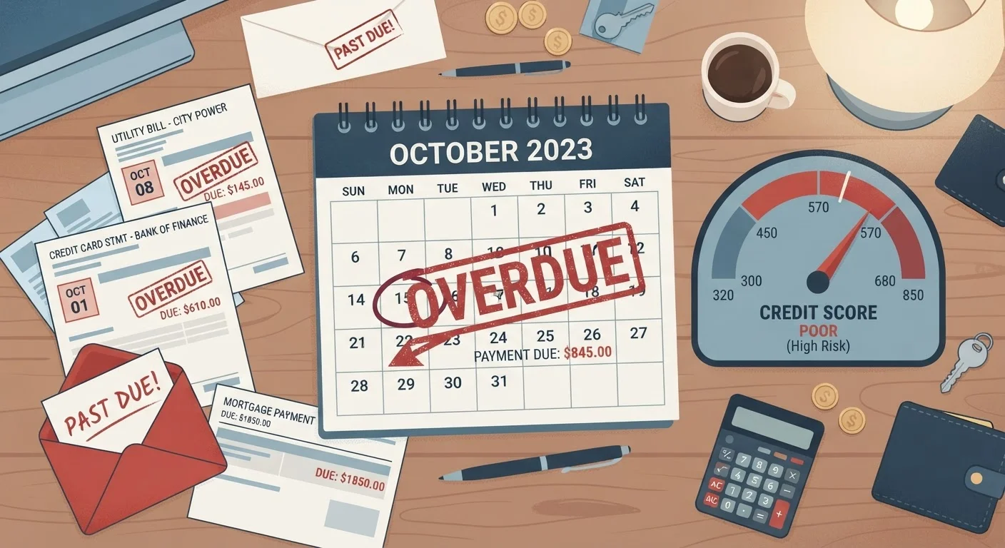 Before You Miss a Payment: What Happens When Debt Goes Overdue