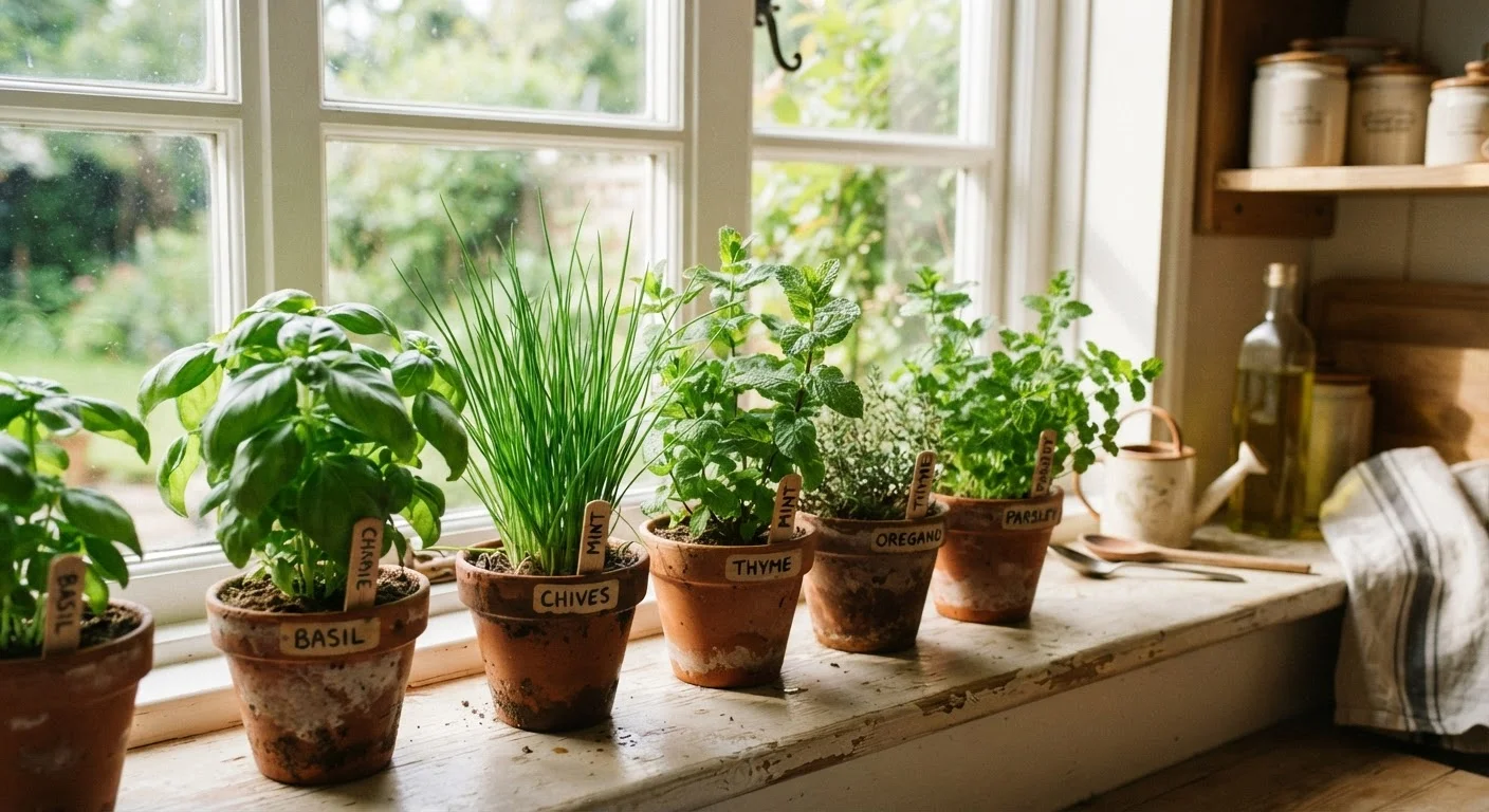 Growing Herbs Indoors: What Works and What Struggles