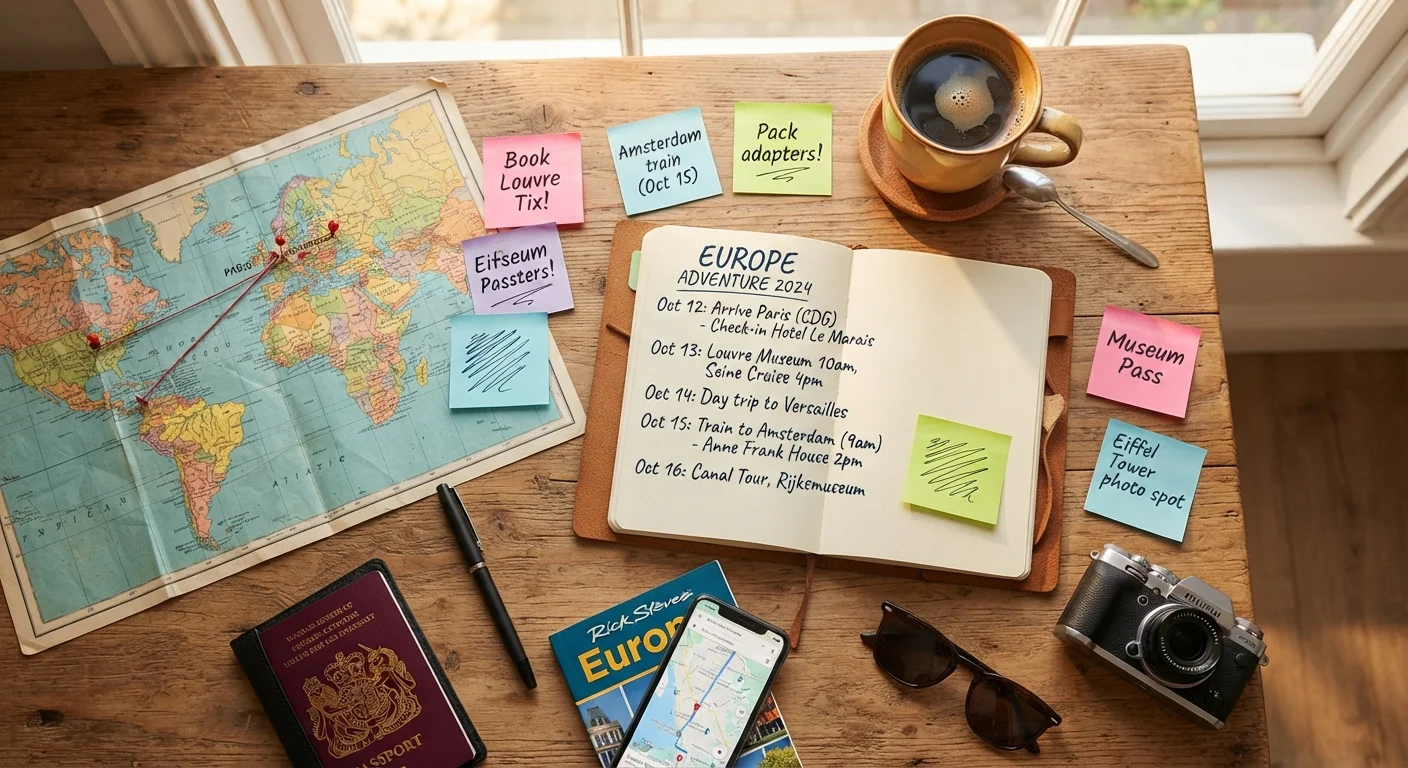Itinerary Planning from Scratch