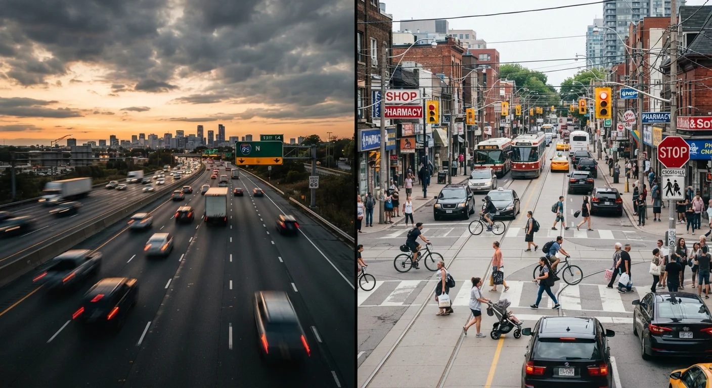 Motorway Driving vs. Urban Roads: Different Hazards, Different Rules