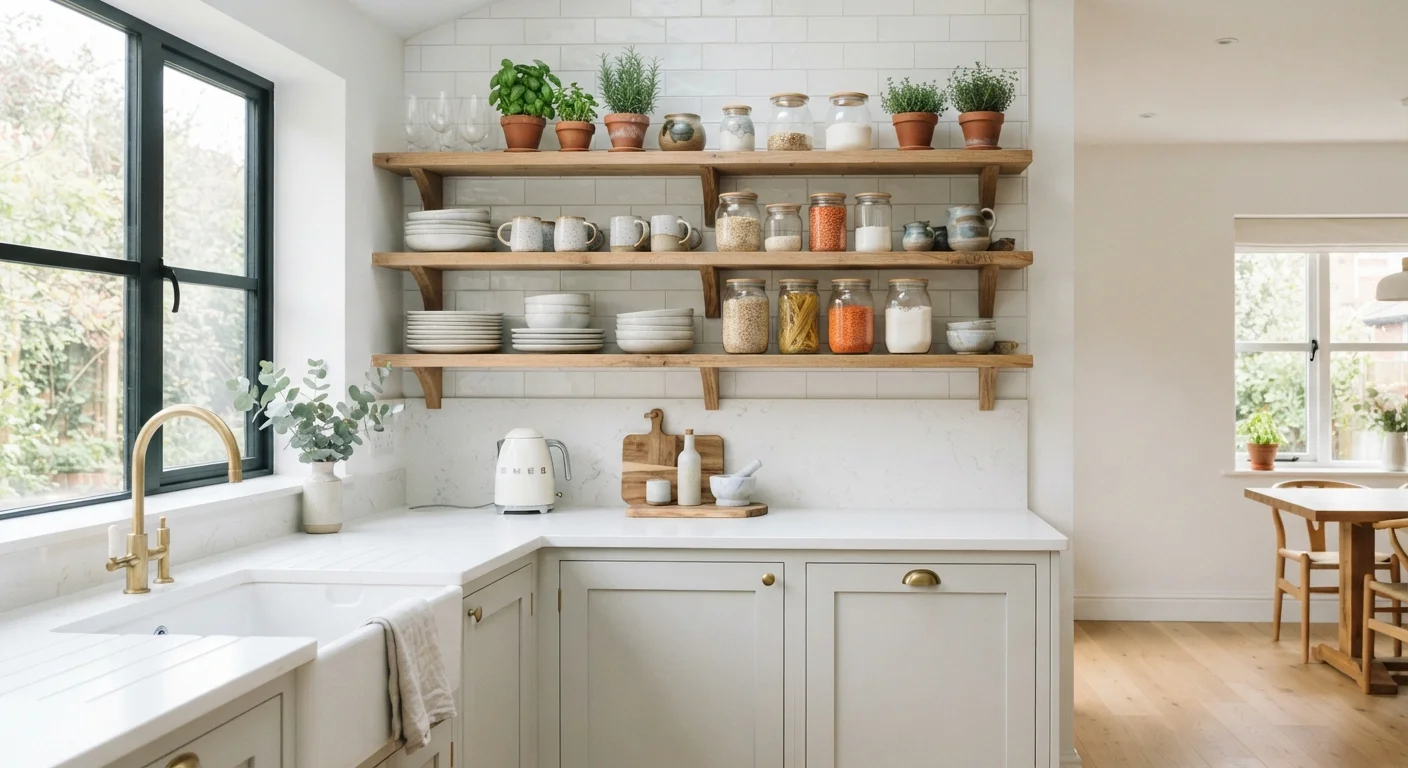 Open Shelving in the Home: The Trade-Offs Worth Knowing
