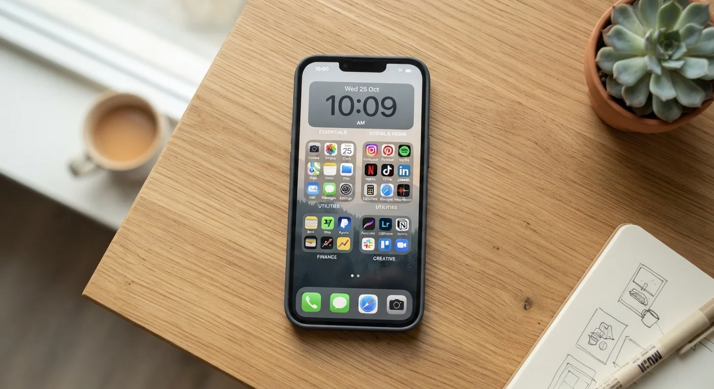 Organising Your Phone So You Can Actually Find Things
