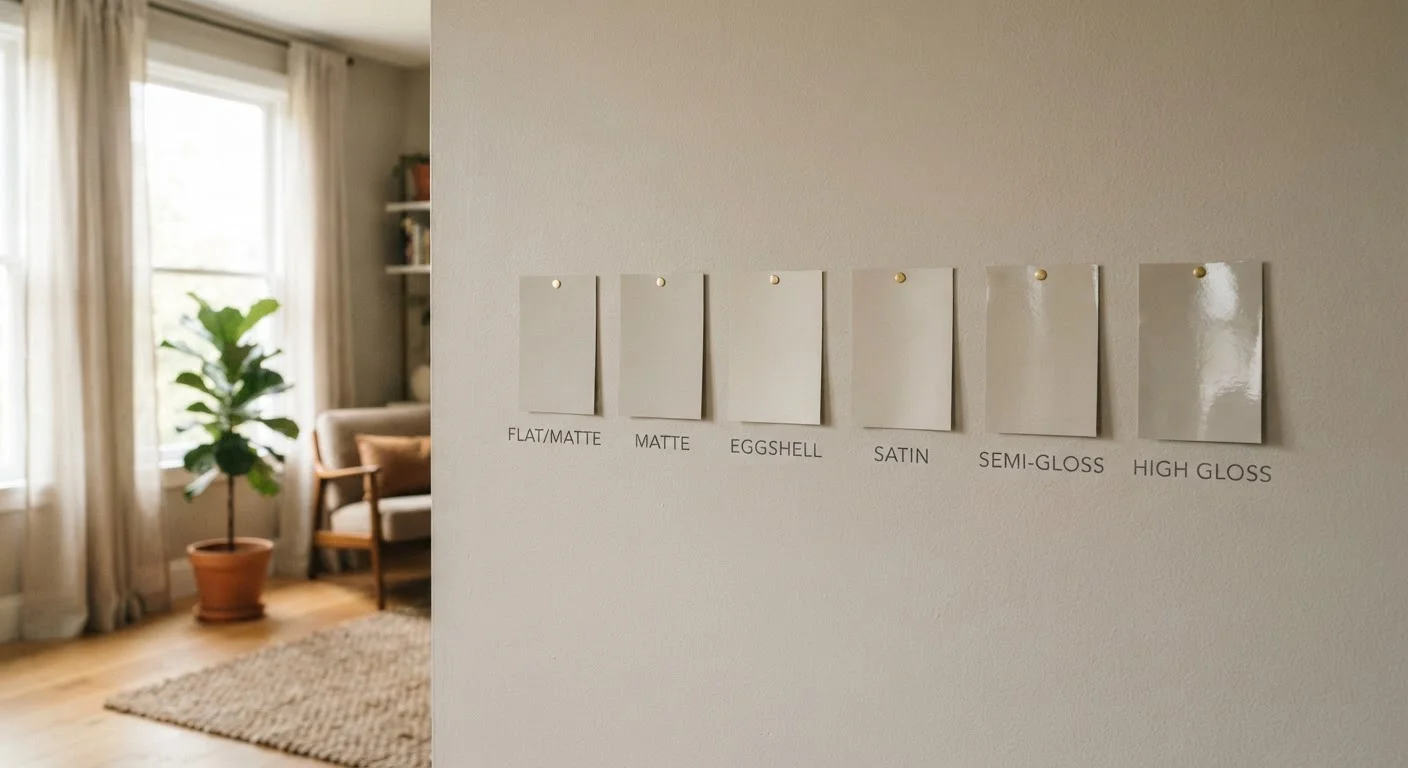 Paint Finishes Decoded: Matte, Eggshell, Satin, Semi-Gloss, and Gloss
