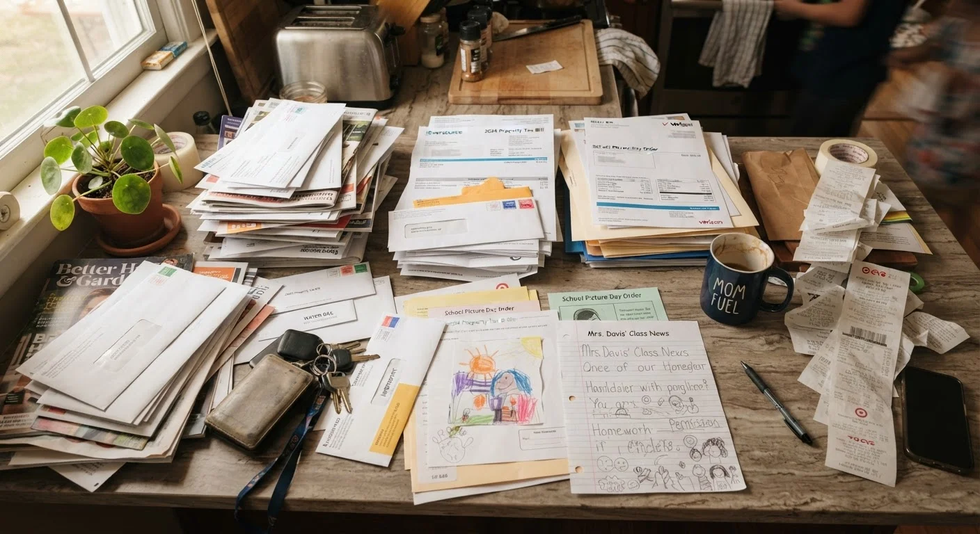 Paper Clutter Keeps Coming Back — Here's Why
