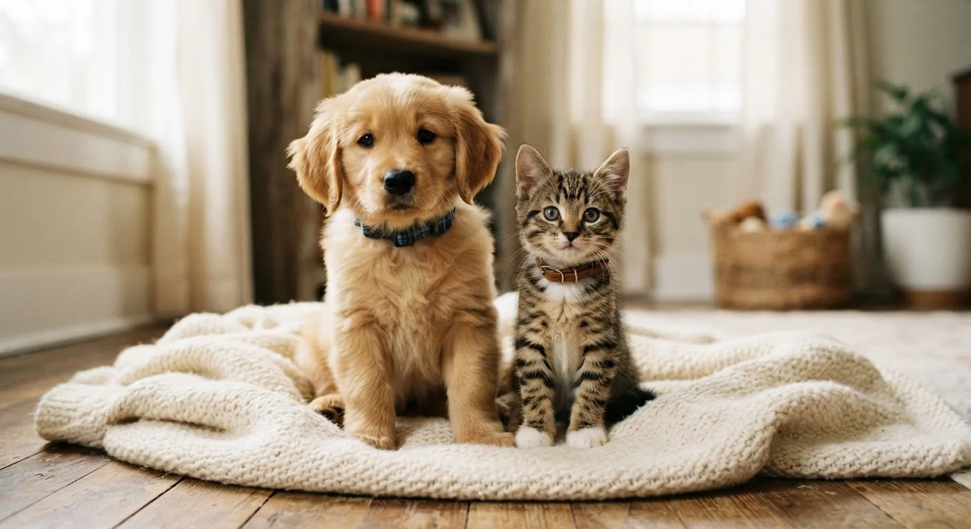 Puppy and Kitten Wellness in the First Year: A Stage-by-Stage Overview