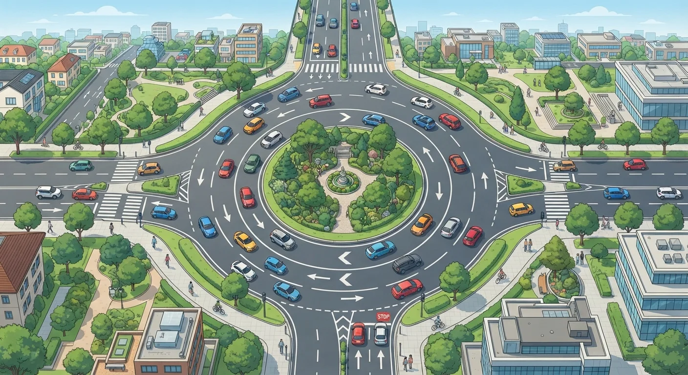 Roundabouts, Give-Way Lines, and the Rules Drivers Keep Getting Wrong