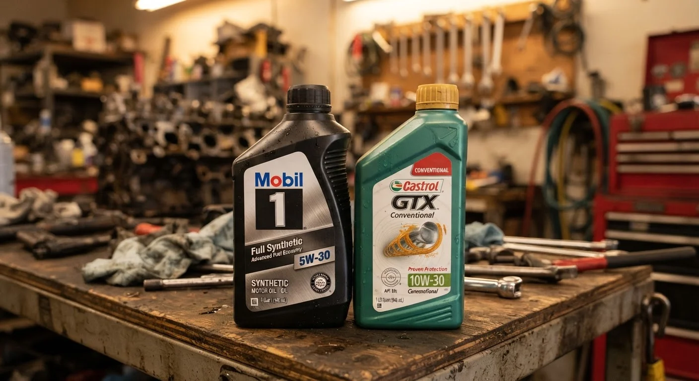 Synthetic vs. Conventional Motor Oil: A Practical Comparison