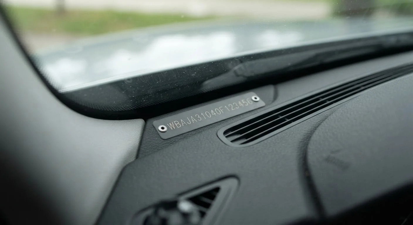 Understanding Your Vehicle Identification Number (VIN)