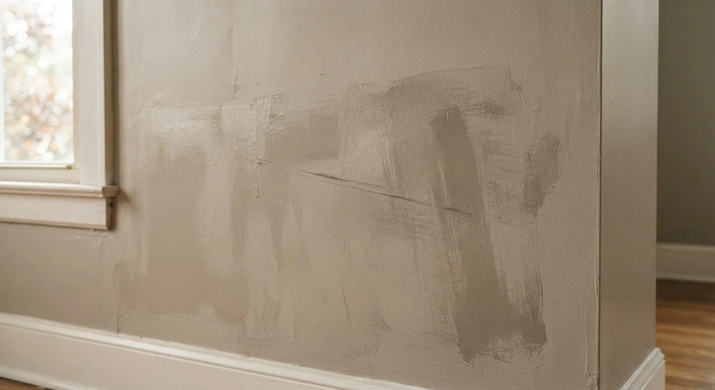 Why Your Freshly Painted Walls Still Look Patchy